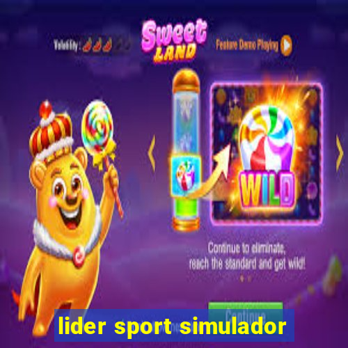 lider sport simulador